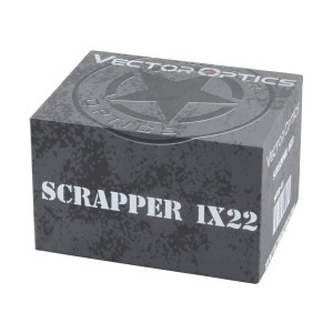 Коллиматор Vector Optics Scrapper 1x22, точка 2 МOA красная арт.: SCRD-45 [VECTOR OPTICS]